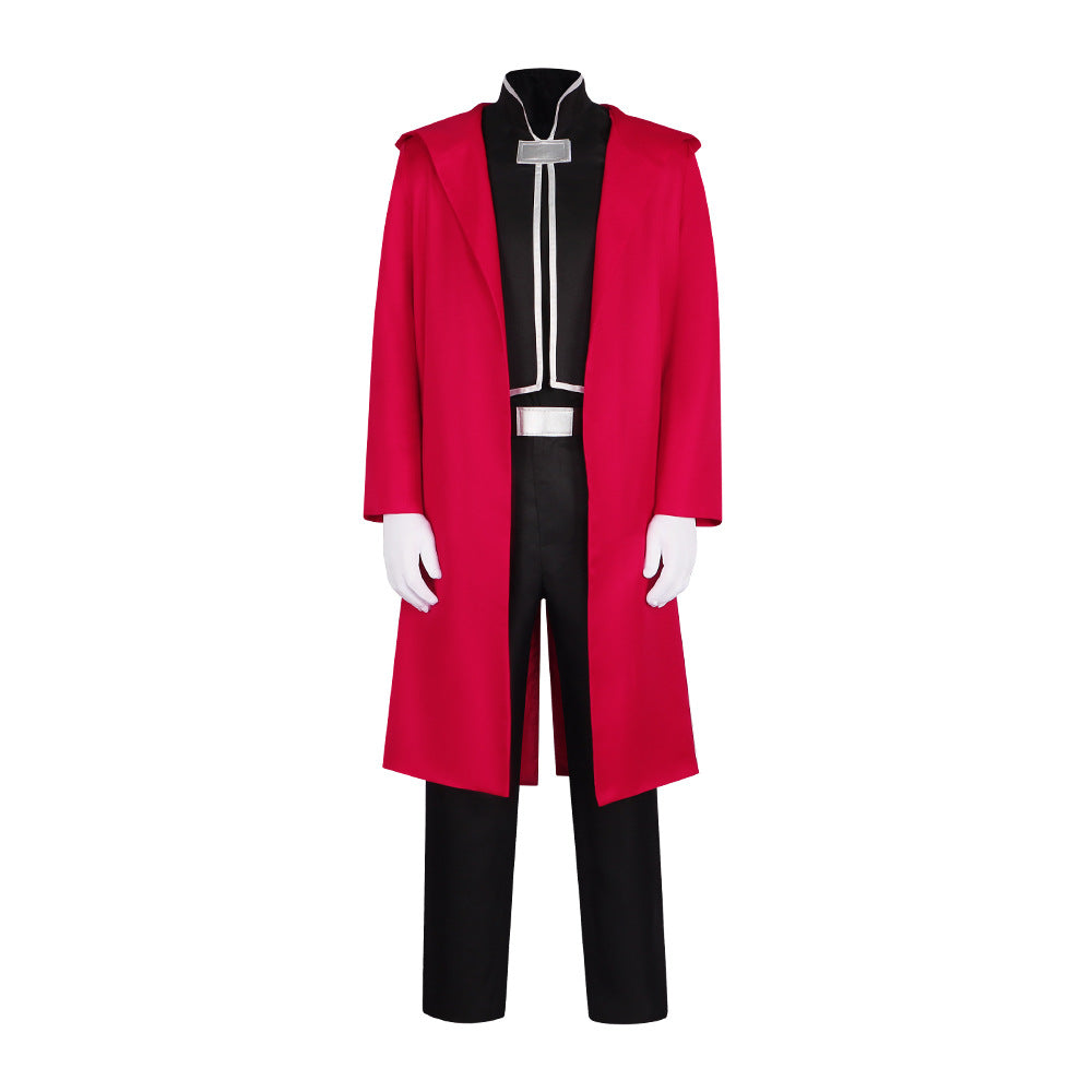 "Fullmetal Alchemist Edward Elric cosplay costume - movie-style anime role-playing outfit." - Halloweez