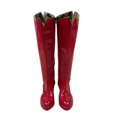 1749 Supergirl Cosplay Shoes for Anime Conventions and Performances - Halloweez