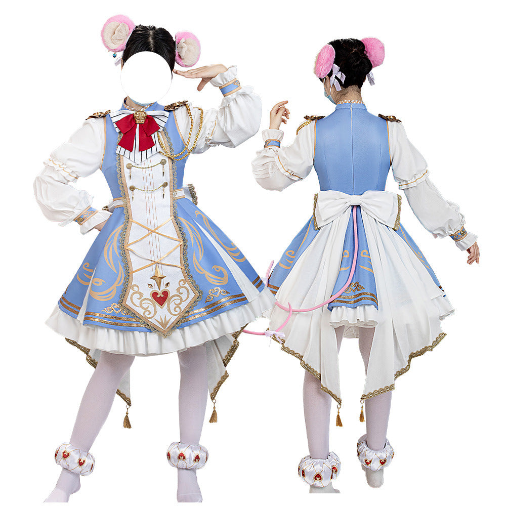 World Project PJSK Hoshino Ichika Cosplay Costume Anime Game Dress Set - Halloweez