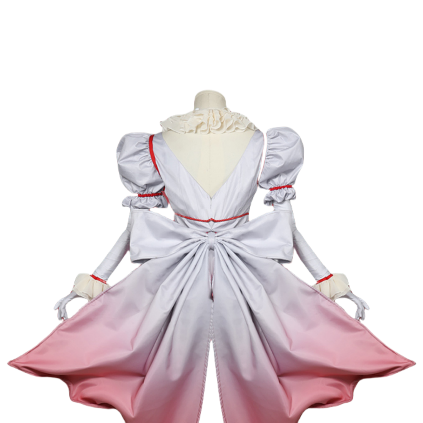 Pennywise Female Cosplay Costume from It (2017) Movie - High Quality Material - Halloweez