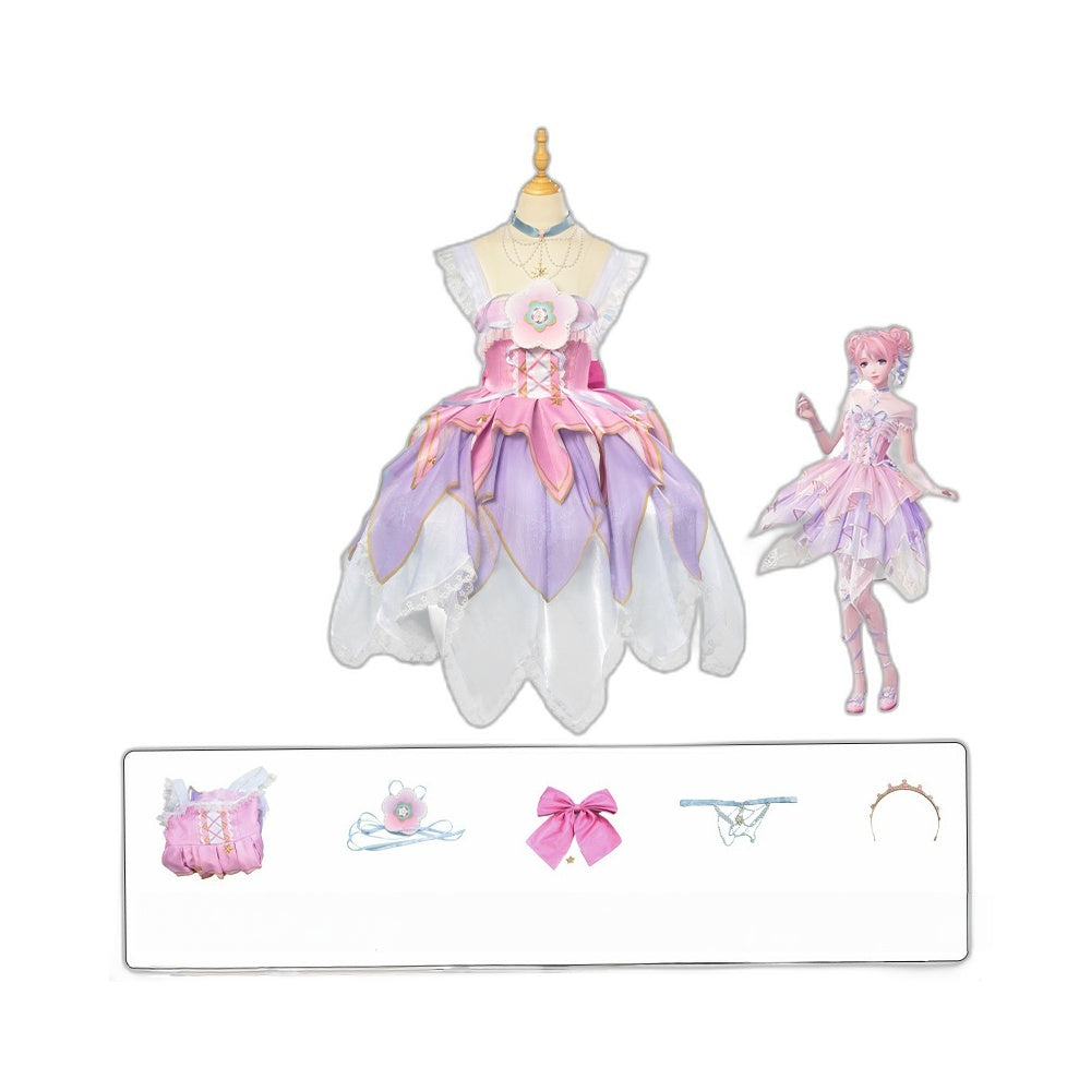 Infinite Warmth Birthday Suit Cosplay Costume 2D Anime Costume Set - Halloweez