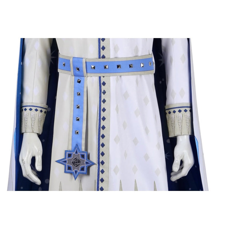 Halloweez King Magnifico Costume - Men's Elegant Cloak, Robe & Belt for Halloween