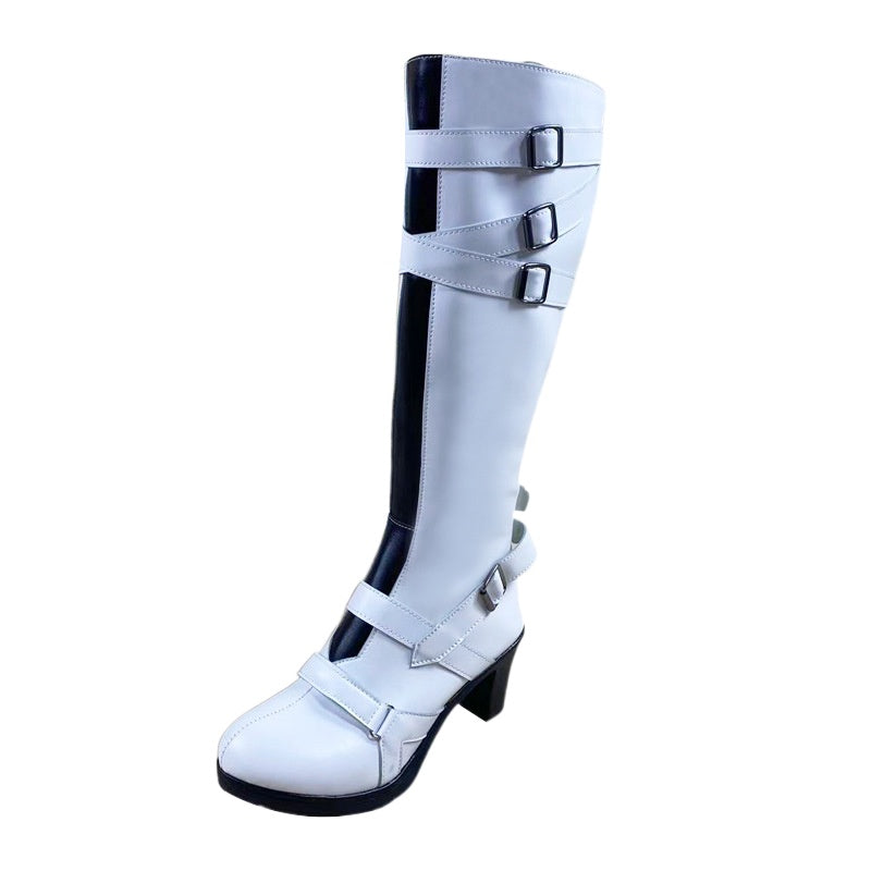 1755 Arknights Texas Cosplay Shoes for Anime Conventions and Performances - Halloweez