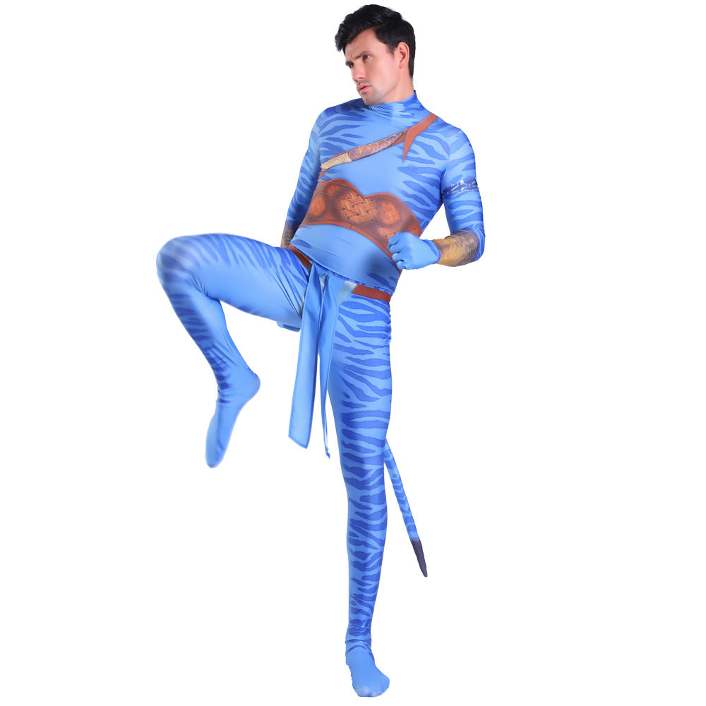 Avatar Na'vi Cosplay Costume for Halloween and Social Performances - Halloweez