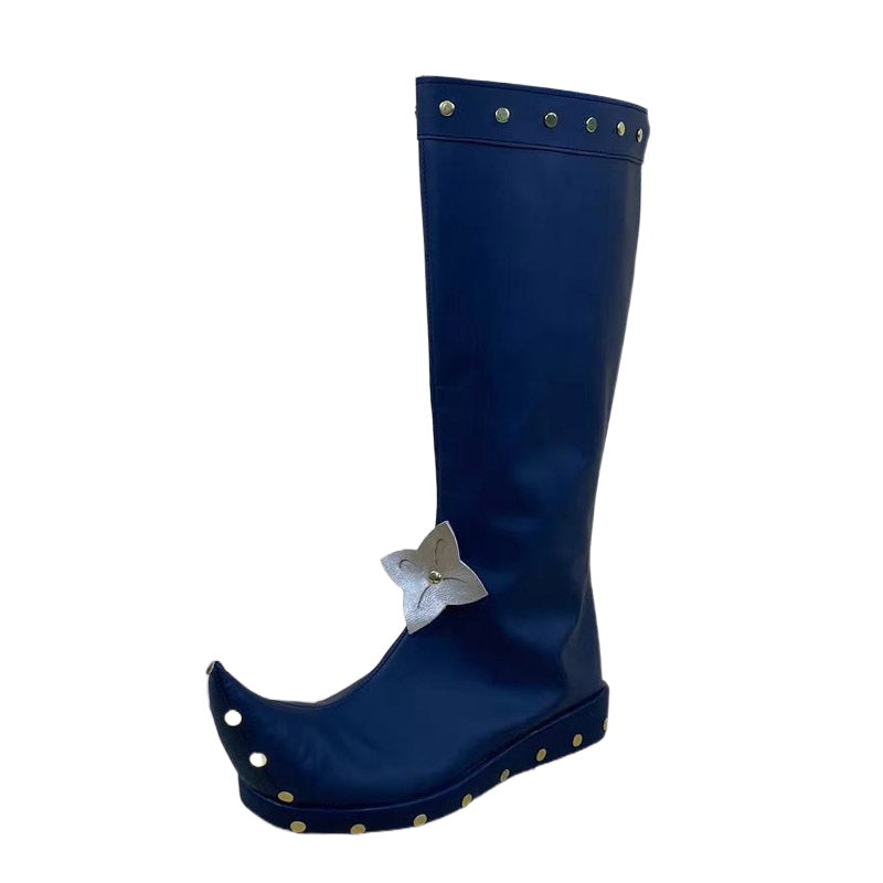 1598 The Legend of Badlands Li Xingyun (Tian An Xing) Cosplay Shoes Handmade Boots for Anime Fans - Halloweez