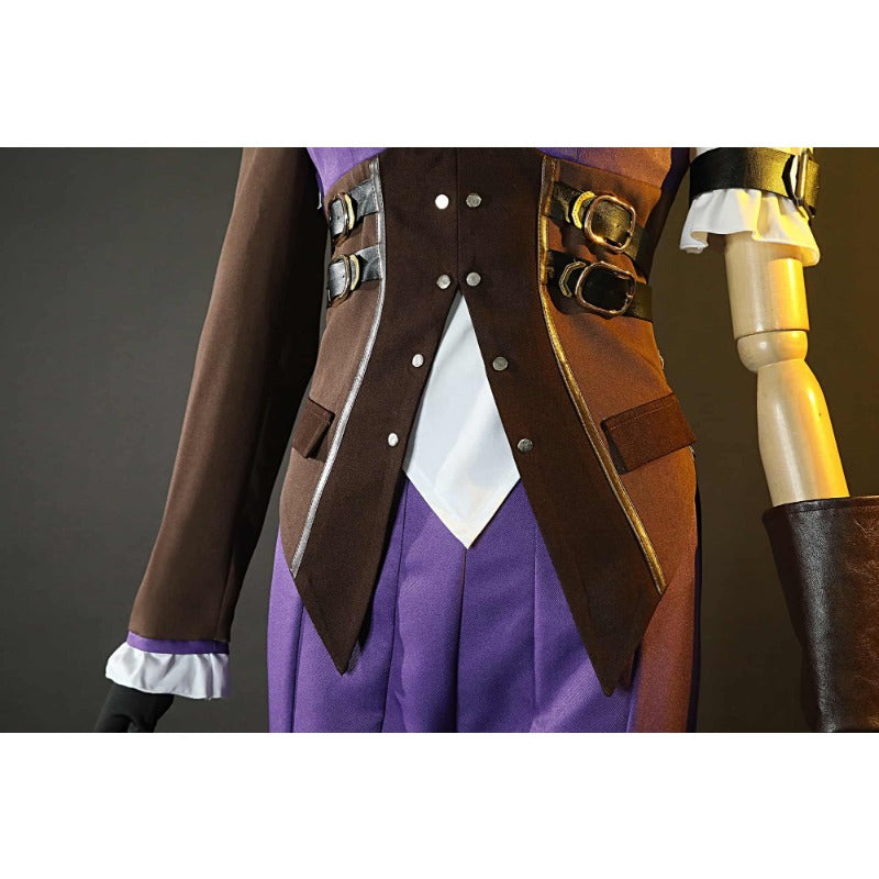 Costume de cosplay Arcane Caitlyn d'Halloweez - Ensemble complet pour Halloween