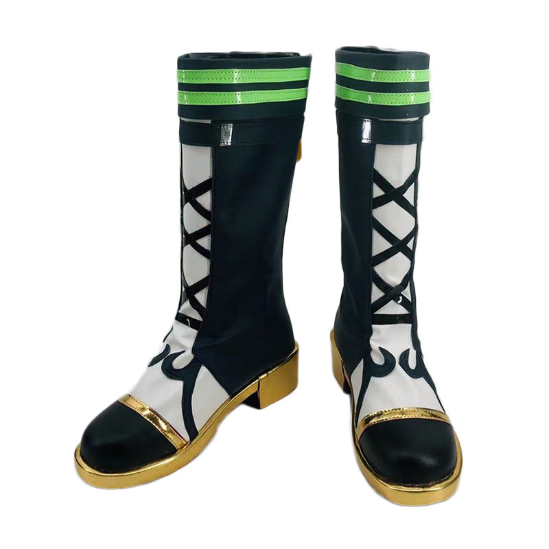 Genshin Impact Tighnari Cosplay Shoes for 2D Performance and Convention - Halloweez