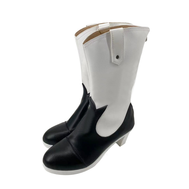 1070 Black Butler Ciel Phantomhive Halloween Cosplay Shoes Anime Demon Costume Footwear - Halloweez