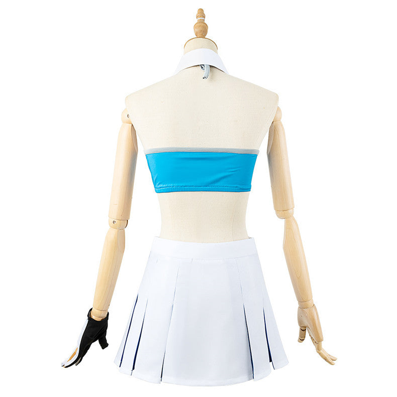 Blue Archive Nekozuka Hibiki Anime Costume Set - 2D Anniversary Cosplay Outfit - Halloweez