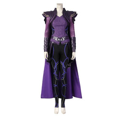 Halloweez Doctor Strange Clea Cosplay Suit - Premium Purple Outfit