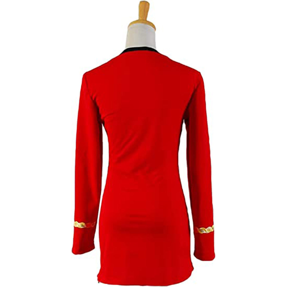 StarTrek Original Series Heroine Uniform Cosplay Dress - Perfect for TV Fans - Halloweez