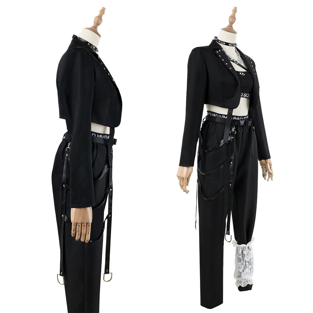 Shiraishi An Anime Costume Set for Girls - Project Sekai Cosplay Outfit - Halloweez