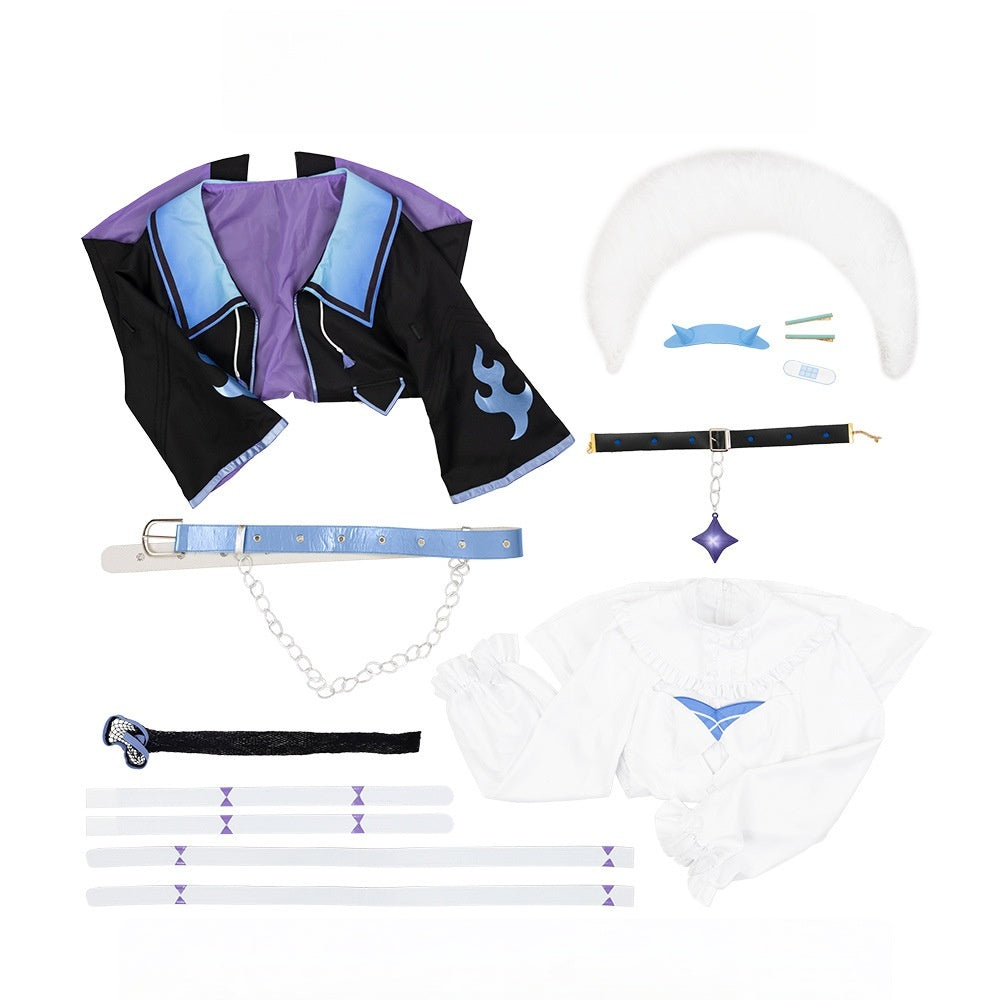Rainbow Club vtuber Fuwawa Abyssgard anime costume women set - Cosplay Outfit - Halloweez