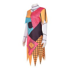 The Nightmare Before Christmas Sally Skellington Cosplay Costume for Halloween and Stage Performance - Halloweez