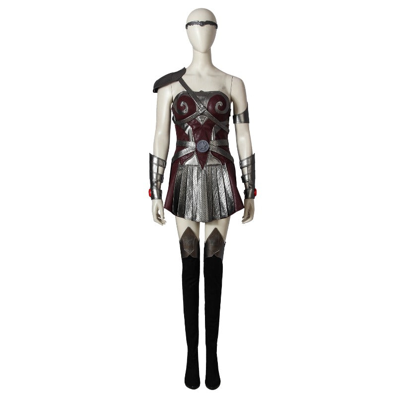 Disfraz de cosplay personalizado de lujo de Maeve, la reina de los chicos, para Halloween y eventos especiales
