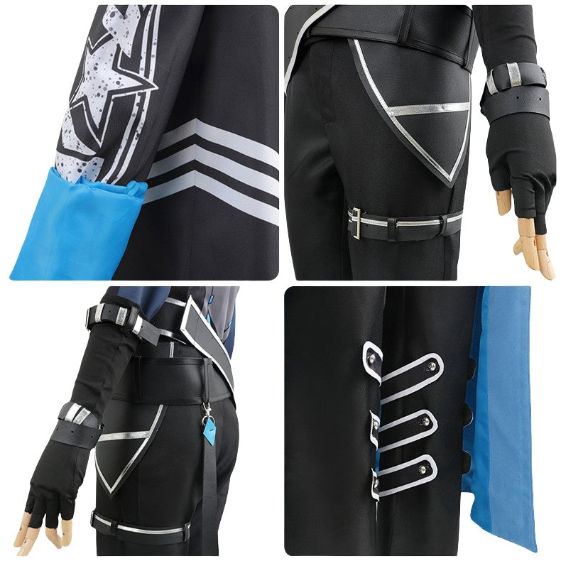 Rainbow Club vtuber Aisia Clone Anniversary 2D Anime Costume Set - Perfect for Cosplay Enthusiasts - Halloweez
