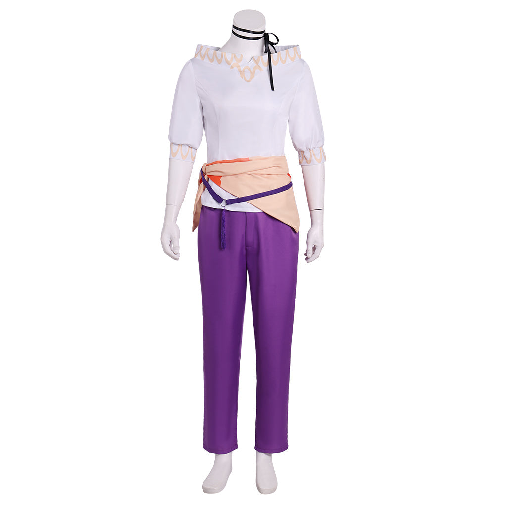 Portia Anime Cosplay Costume for Women | Halloweez Servant Outfit with Accessories | Top & Pants Set