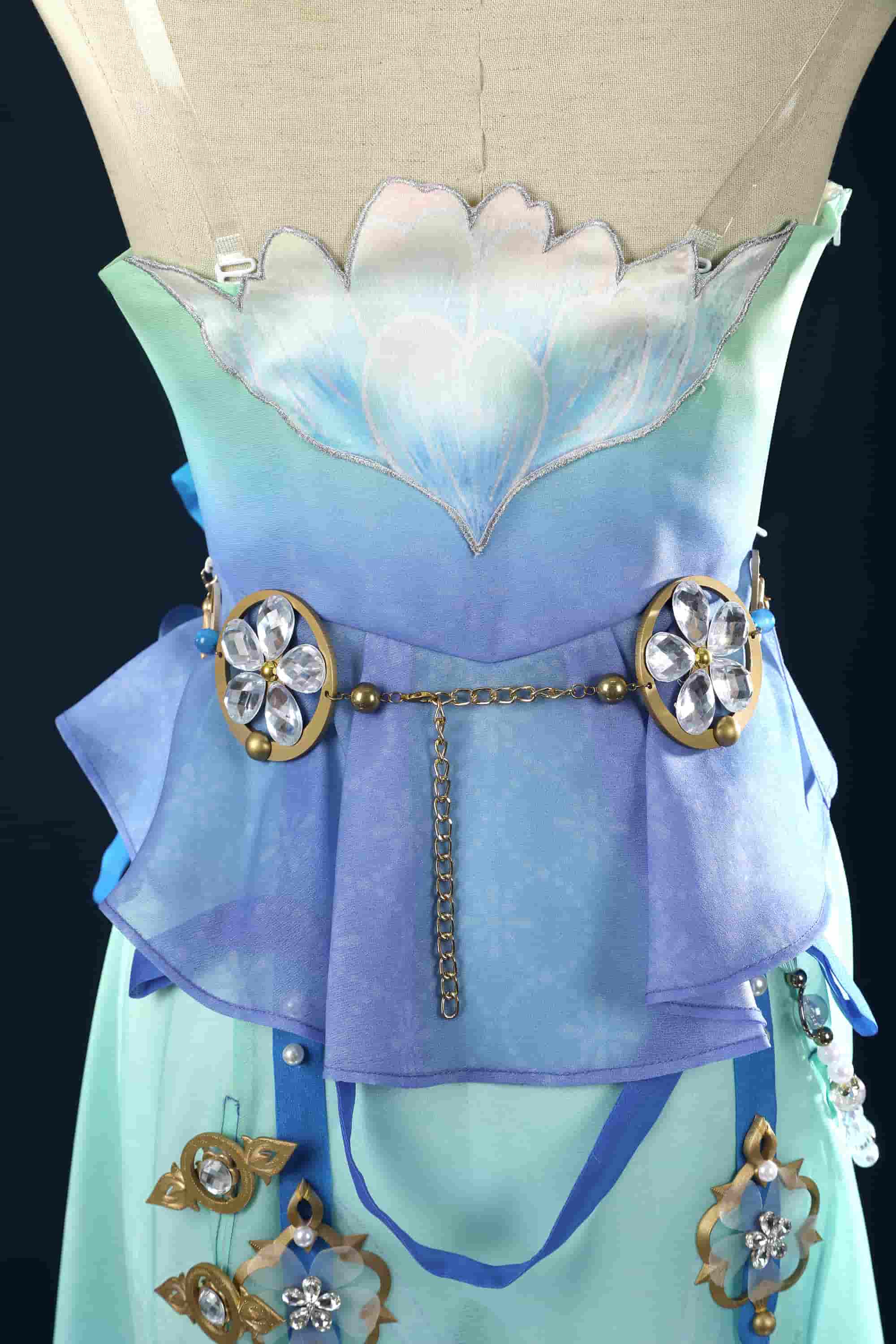 Naraka: Bladepoint Blue Dream Cosplay Costume for Women - Halloweez