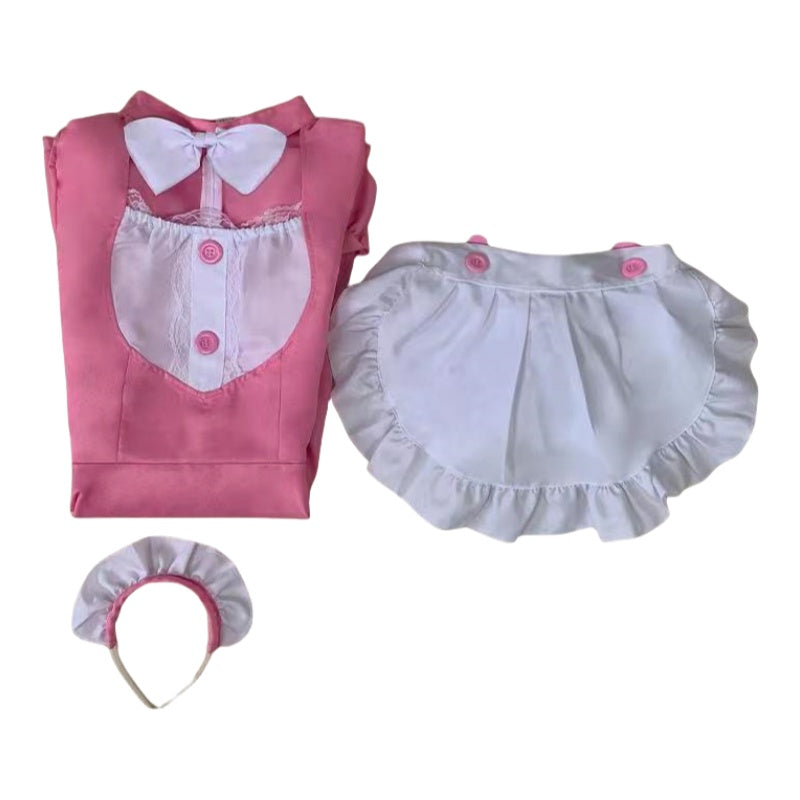 Miracle Nikki Maid Dress Cosplay Costume - Cute Lolita Cross-Dressing Outfit - Halloweez