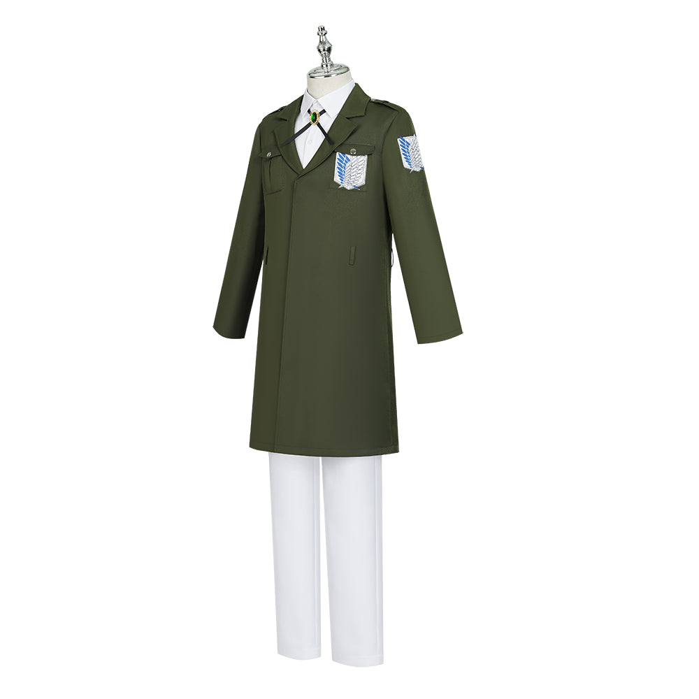 Halloweez Attack on Titan Survey Corps Uniform - Premium Cosplay Outfit for Anime Enthusiasts - Halloweez