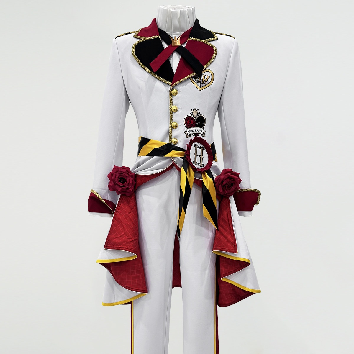 Twisted Wonderland Riddle Rosehearts Heartslabul Uniform Cosplay Costume