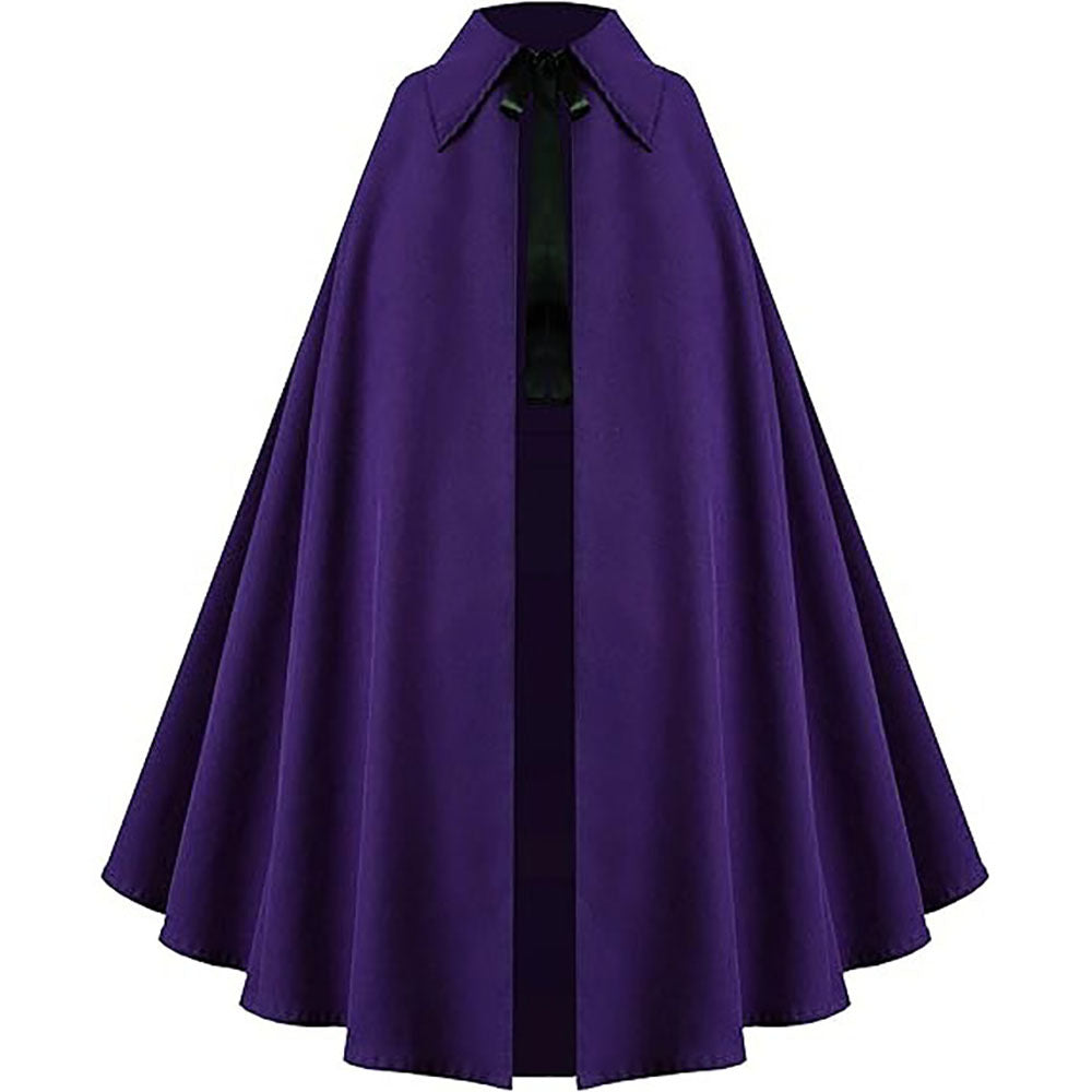New Medieval Victorian Steampunk Gothic Cape Cloak for Halloween Cosplay - Halloweez