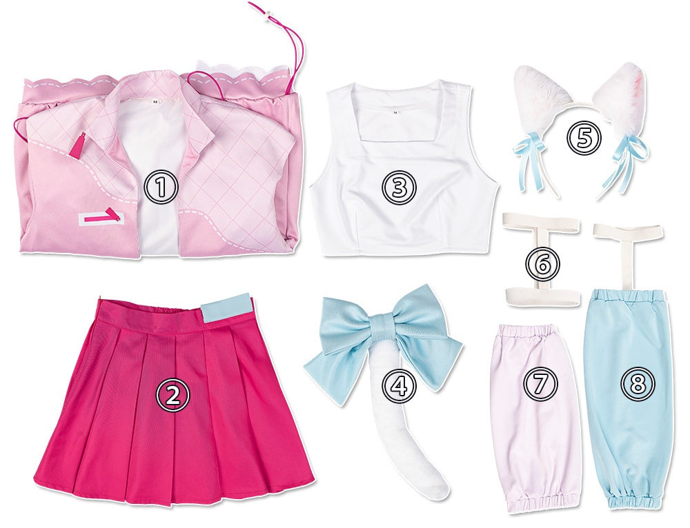 lovelive - Tennoji Rina Cosplay Costume - Halloweez