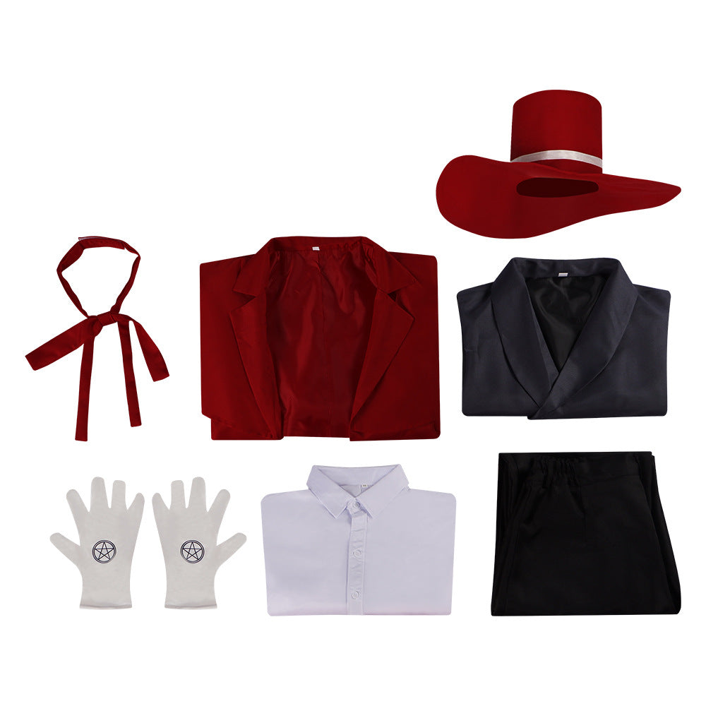 Herushingu Hellsing Alucard Cosplay Costume - Royal Order of Protestant Knights Anime Outfit - Halloweez