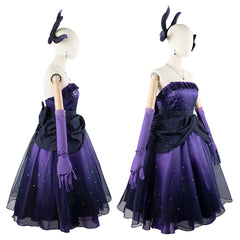 Blue Archive Hina Purple Dress Anime Cosplay Costume for Fans - Halloweez