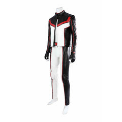 Traje de cosplay de Michael Holt Mister Terrific para Halloween: disfraz de Halloween de cuero blanco de primera calidad