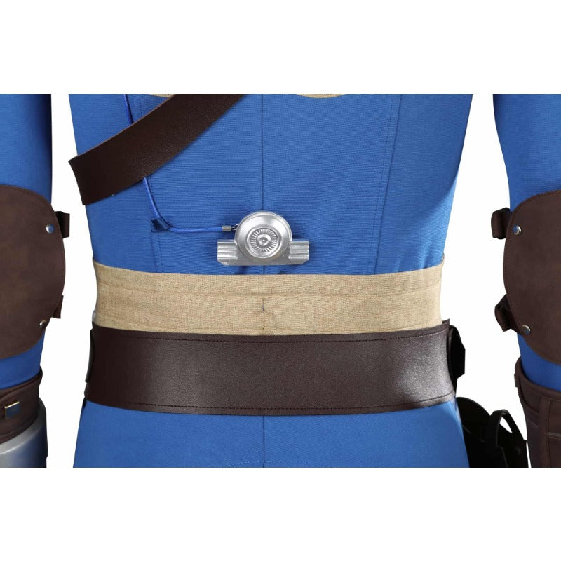 Halloweez Exclusive: Fallout Overseer Hank Cosplay Costume for Men - Perfect for Halloween Carnivals - Halloweez