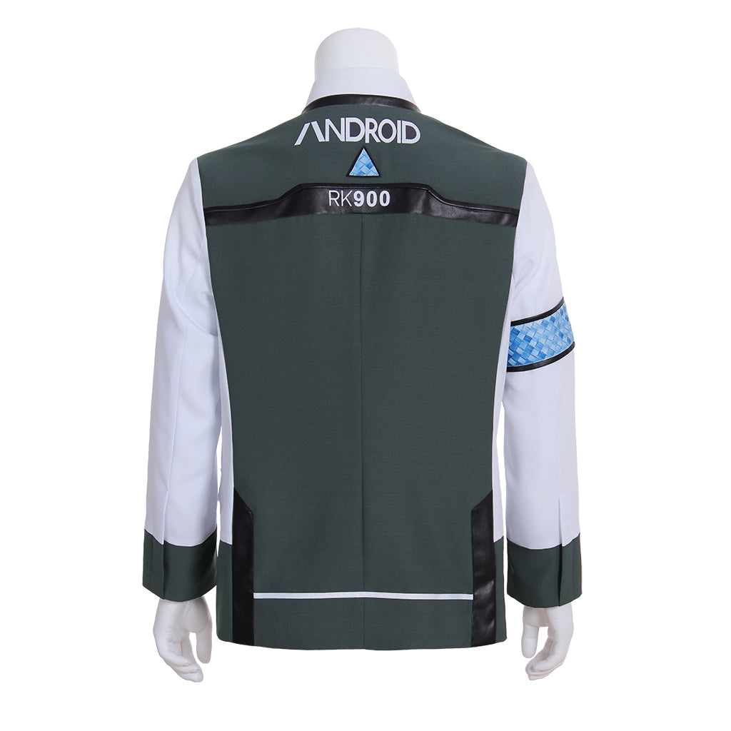 Men's Halloweez Detroit Become Human Cosplay Costume Connor RK900 Uniform Jacket Coat