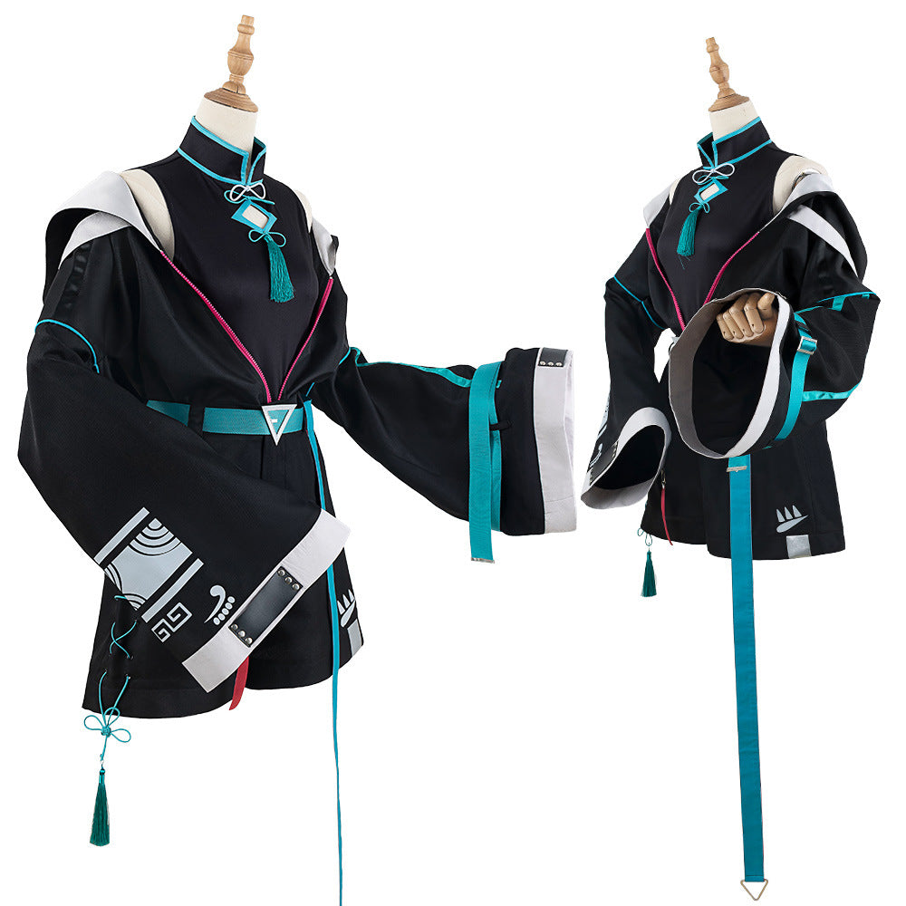 VTuber Ryuu Shen Cosplay Costume for Anime Fans - Green Fairy Outfit - Halloweez