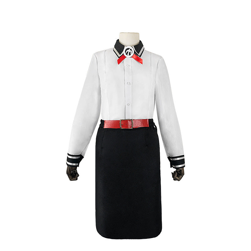 BioShock Infinite Elizabeth Cosplay Costume Maid Dress Role Play Halloween Outfit - Halloweez