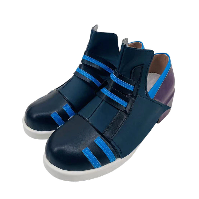 Arknights Blue Poison Cosplay Shoes for Anime Conventions and Performances - Halloweez