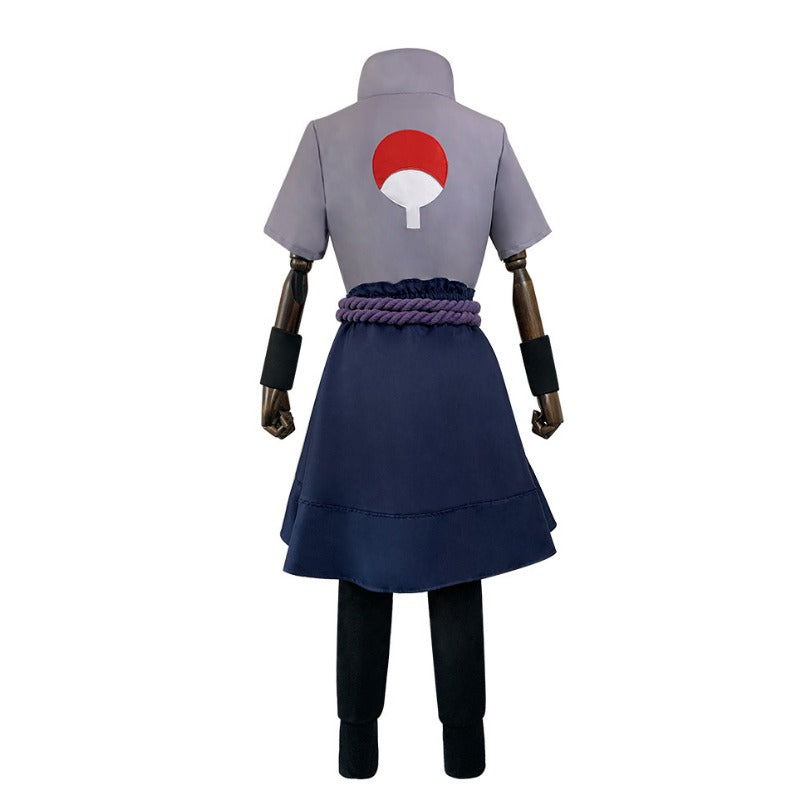 Naruto Shippuden Uchiha Sasuke Cosplay Costume - Anime Cosplay Outfit for Fans