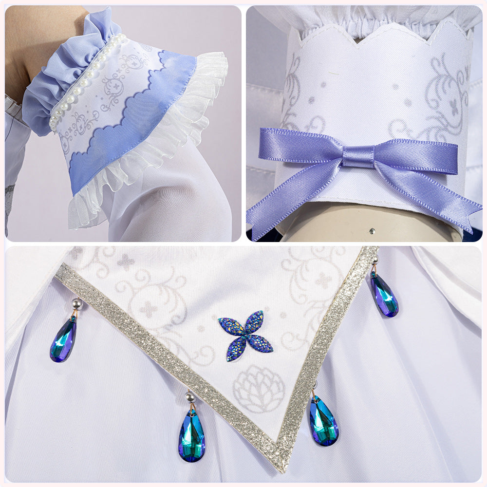 Bangdream Minato Yukina Cosplay Costume Anime Game Outfit for Women - Halloweez