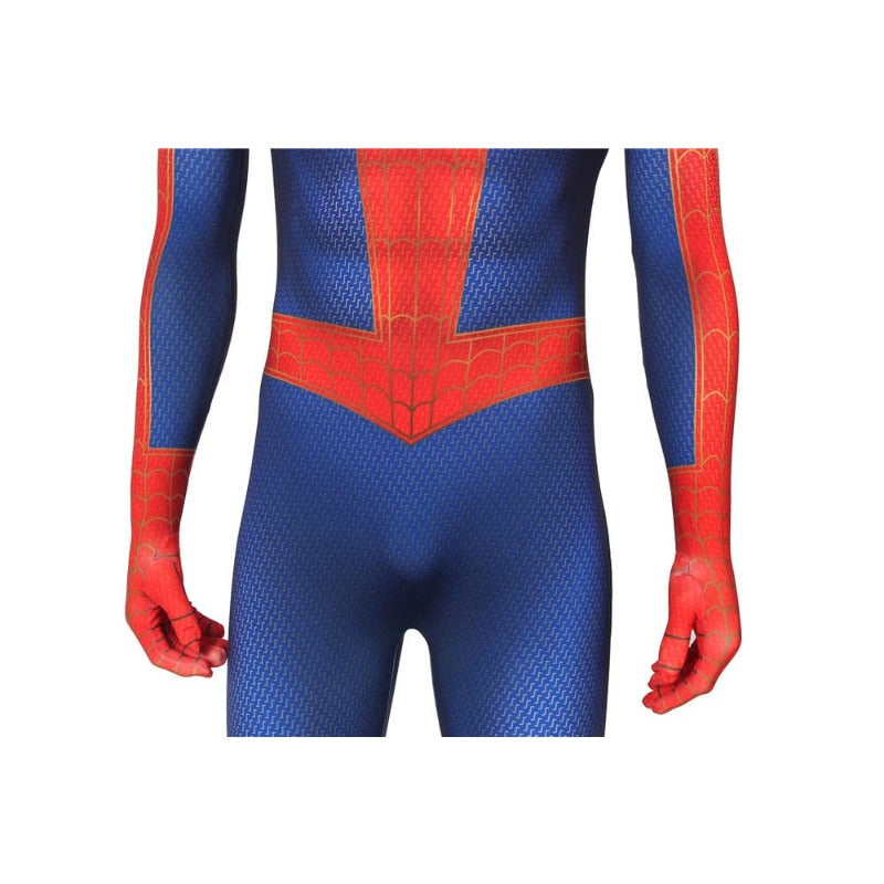 Halloweez Spiderman Spider-Verse Cosplay Jumpsuit - Adult Halloween Costume