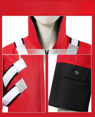 Official Sonic 3 Dr Eggman Costume Red Jacket Set