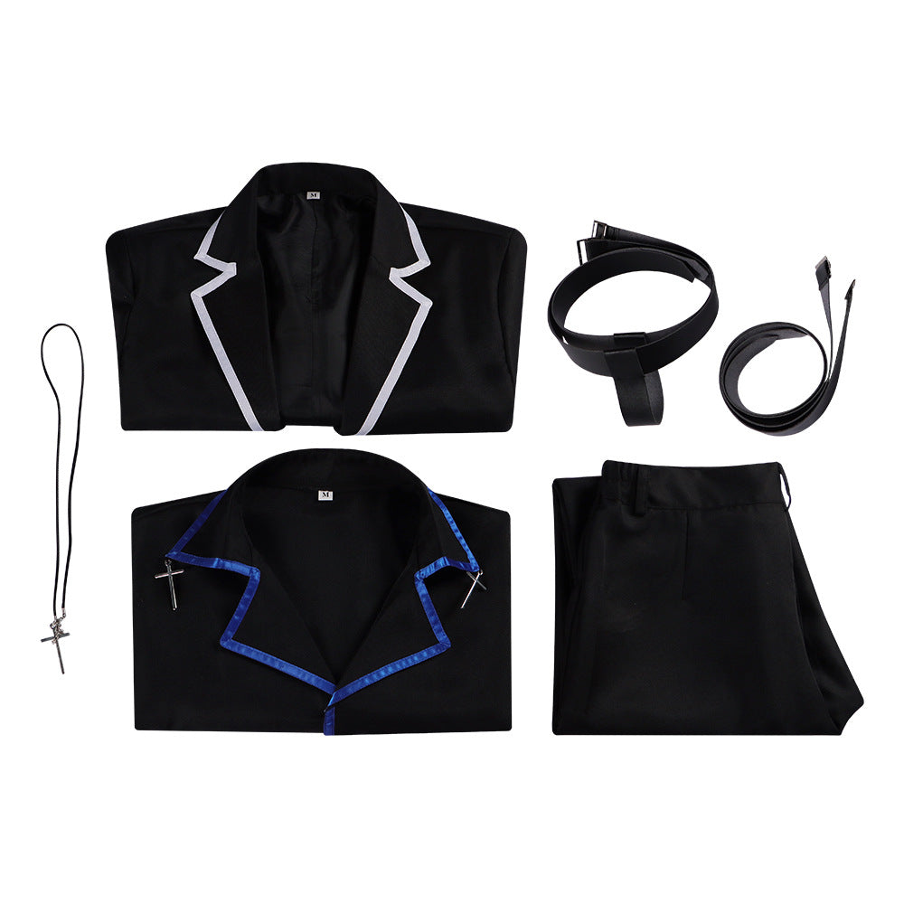 Guardian Sweetheart Tsukiyomi Ikuto Souma Kukai Cosplay Costume Full Set for Halloween Stage Performance