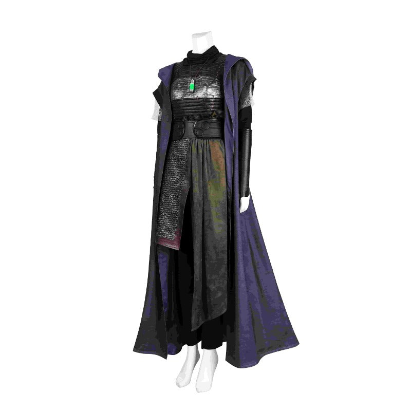 Halloweez Assassin Cosplay Costume - Women's Hooded Cloak Dress Full Set for Halloween & Carnival - Halloweez