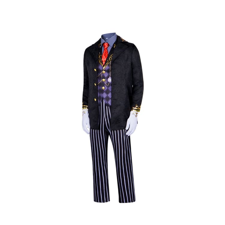 Fifth Personality Identity V Aesop Carl Mortician Cosplay Costume - Game Accurate Joker Outfit for Comic Con