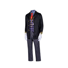 Fifth Personality Identity V Aesop Carl Mortician Cosplay Costume - Game Accurate Joker Outfit for Comic Con