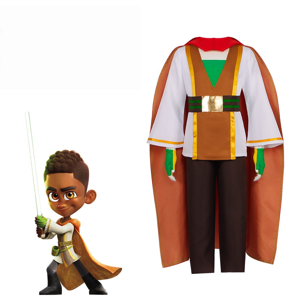 Star Wars Young Jedi Adventures Lys Nubs Cosplay Costume for Kids Halloween Role Play - Halloweez