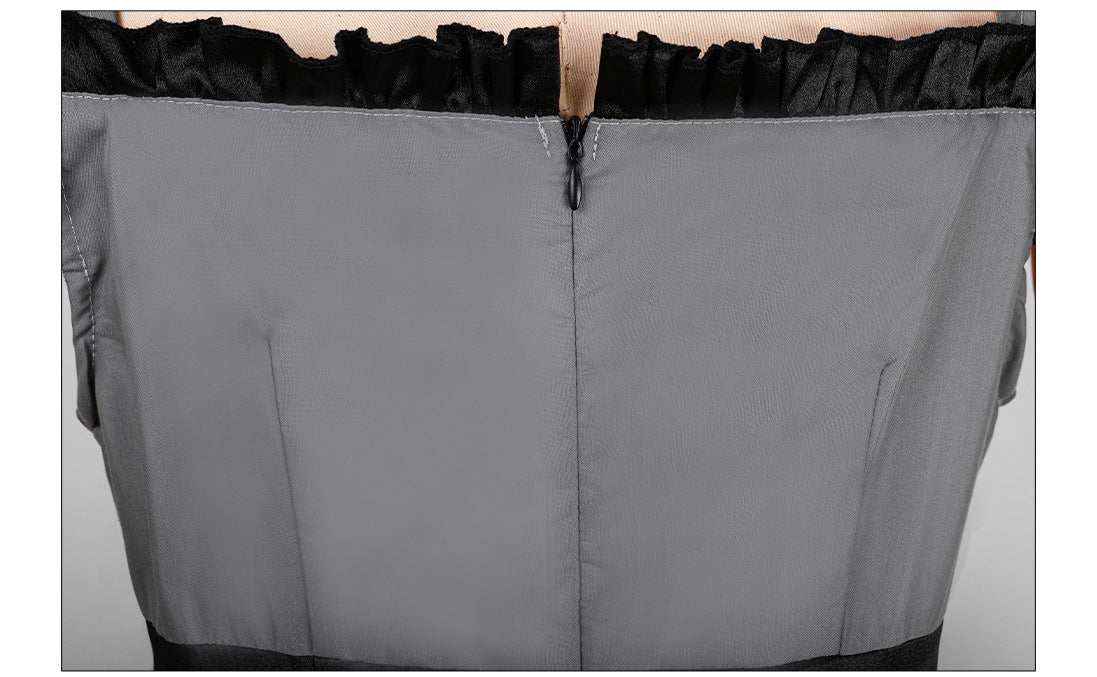 Blue Archive Iroha Mari Cosplay Costume Anime Maid Dress for Female - Halloweez