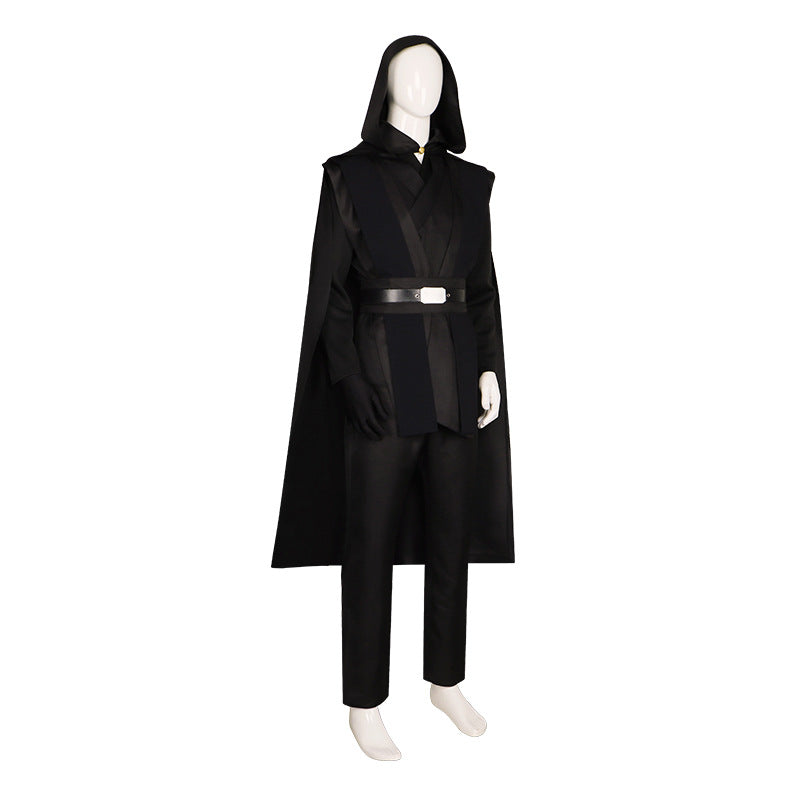 Star Wars Mandalorian Luke Skywalker Jedi Robe Cosplay Costume - Halloweez