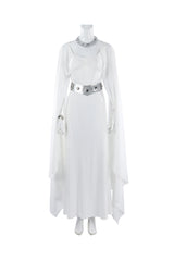 Princess Leia Organa A New Hope White Gown Full Costume Replica for Cosplay