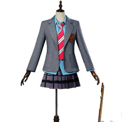 Halloweez Kaori Miyazono Cosplay Costume - Captivating Ensemble from 'Your Lie in April'