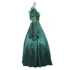 Elegant Halloweez Victorian Medieval Dress - Perfect for Carol Singers and Festive Parties