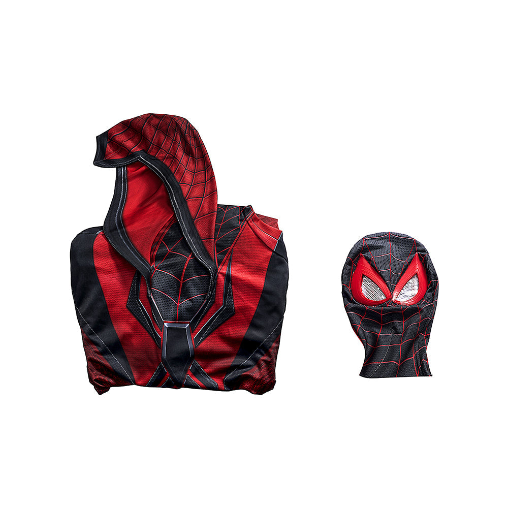 2023 Halloweez Spider-Man Miles Morales Jumpsuit Cosplay Costume